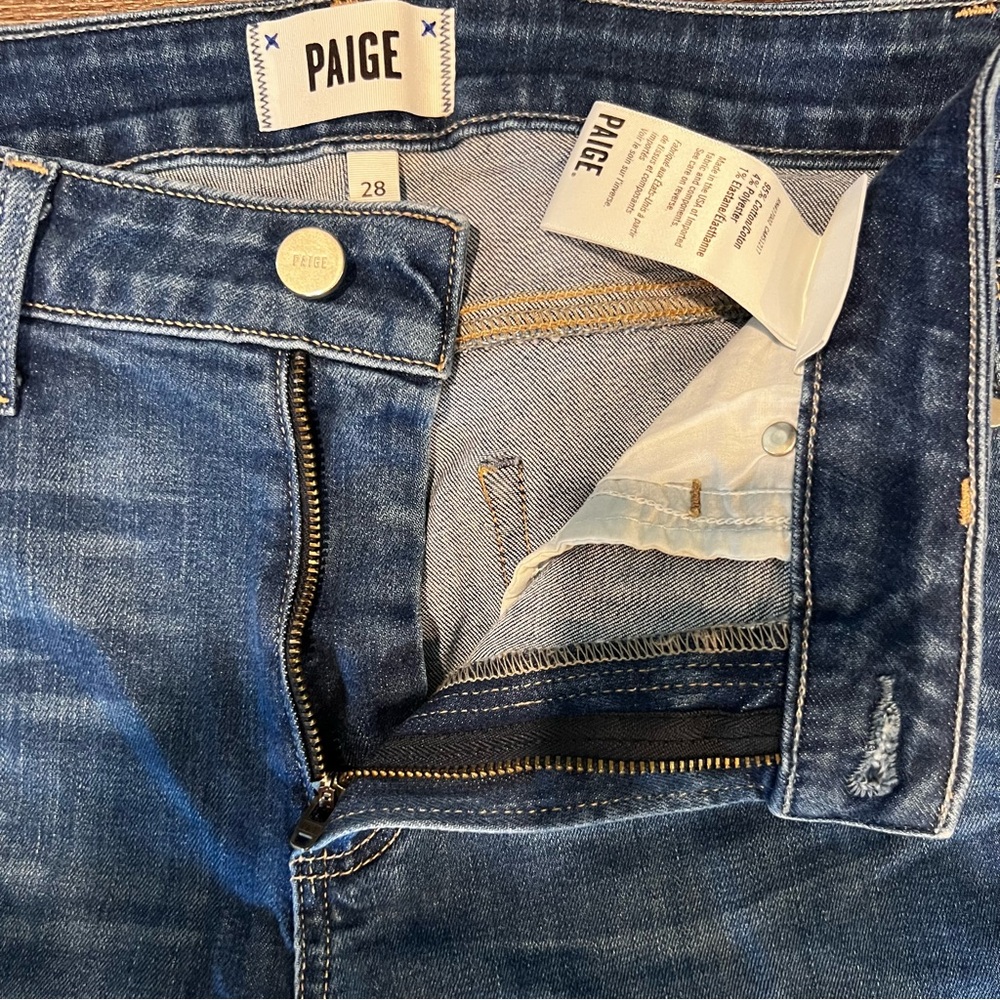⚜️Designer: PAIGE Hoxton Ankle Skinny Highrise Jeans, Women’s Size 25 - Picture 7 of 11